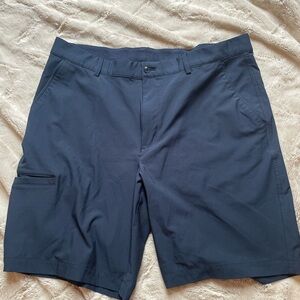 Men's Navy Golf Shorts